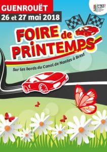 foire de printemps sur les bords de Nantes a Brest